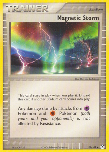 Tormenta magnética (91/101) [EX: Leyendas ocultas] 