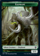 Frog Lizard // Elephant Double-Sided Token [Commander 2021 Tokens]-2