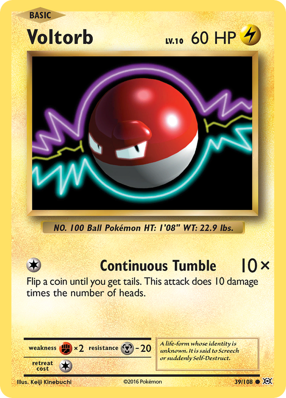 Voltorb (39/108) [XY: Evoluciones] 