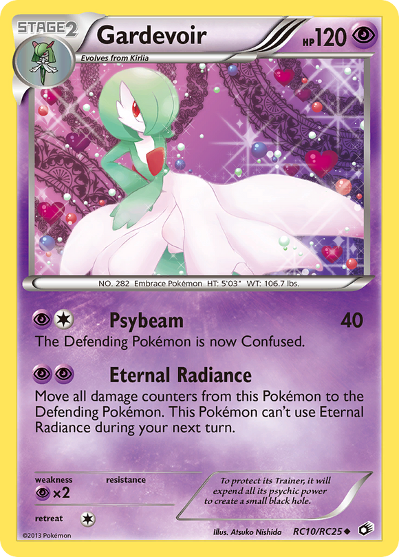 Gardevoir (RC10/RC25) [Blanco y negro: tesoros legendarios] 