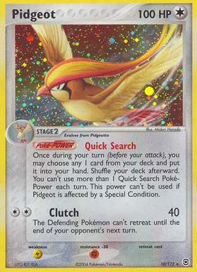 Pidgeot (10/112) [EX: Rojo Fuego y Verde Hoja] 