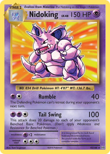 Nidoking (45/108) [XY: Evoluciones] 