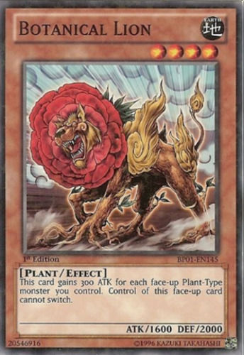 León botánico [BP01-EN145] Starfoil Raro 