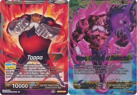 Toppo // Toppo, Candidato de la Destrucción (EX12-01) [Universo 11 Unison] 