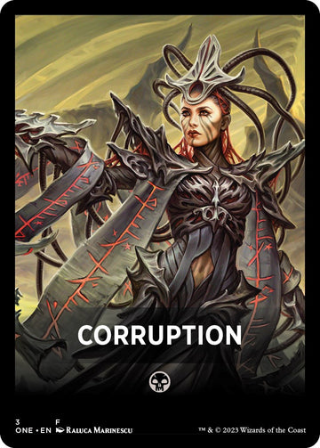 Corruption Theme Card [Phyrexia: All Will Be One Tokens] - 0