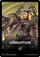 Corruption Theme Card [Phyrexia: All Will Be One Tokens]-1