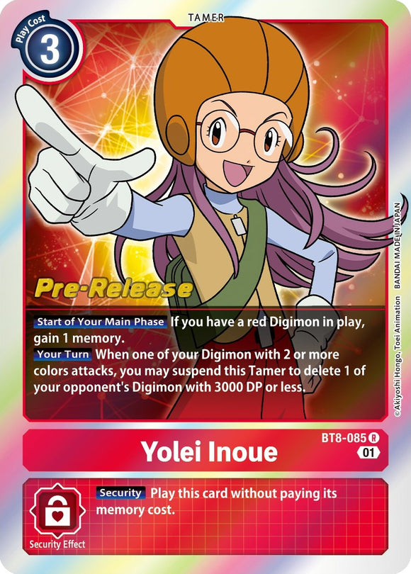 Yolei Inoue [BT8-085] [Nuevas cartas de prelanzamiento de Awakening] 