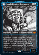 Jacob Hauken, inspector // La visión de Hauken (Showcase Eternal Night) [Innistrad: Crimson Vow] -1