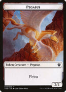 Human Soldier // Pegasus Double-Sided Token [Theros Beyond Death Tokens]-2