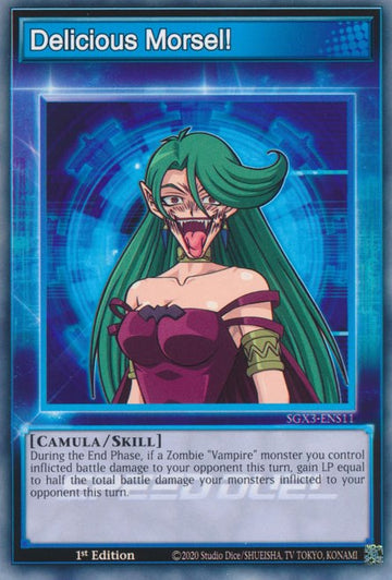 ¡Un bocado delicioso! [SGX3-ENS11] Común 