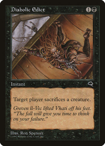 Edicto diabólico [Tempestad] 