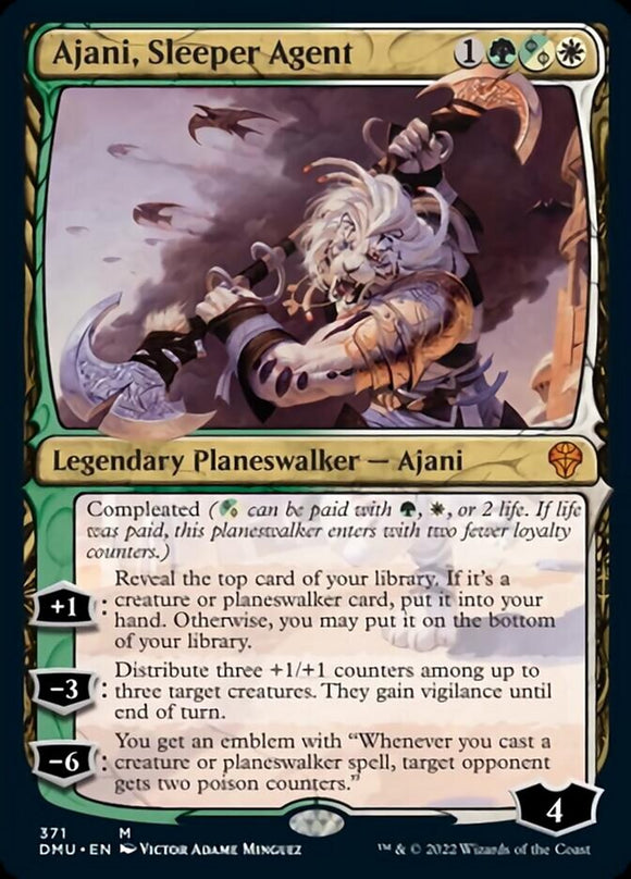 Ajani, agente durmiente (Showcase) [Dominaria United] 