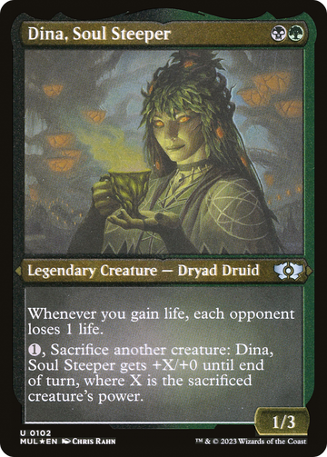 Dina, Soul Steeper (grabado en papel de aluminio) [Multiverse Legends] 