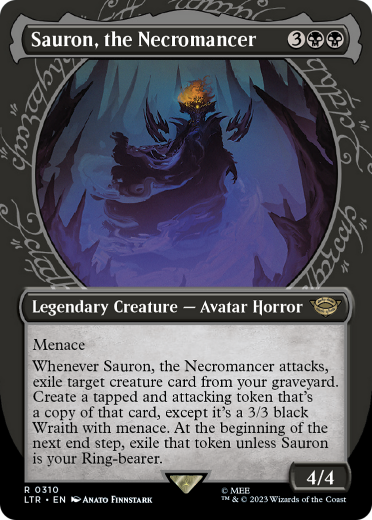 Sauron, the Necromancer (Showcase Ring Frame) [The Lord of the Rings: | Red  Fox Gaming