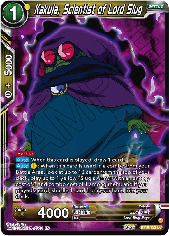 Kakuja, científico de Lord Slug (BT19-122) [Ambición del luchador] 