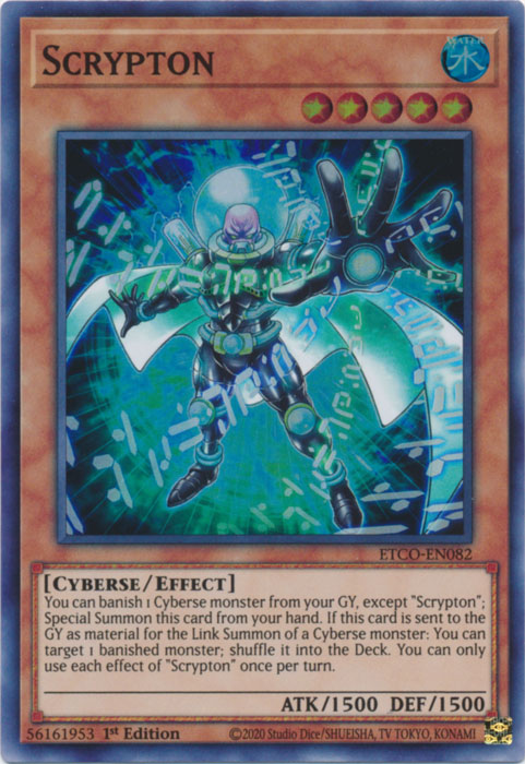 Scrypton [ETCO-EN082] Súper raro 