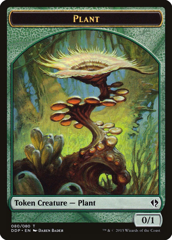 Ficha de planta [Duel Decks: Zendikar vs. Eldrazi] 