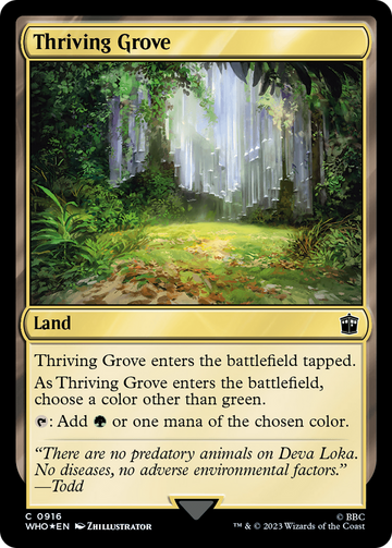 Thriving Grove (Fondo de Surge) [Doctor Who] 