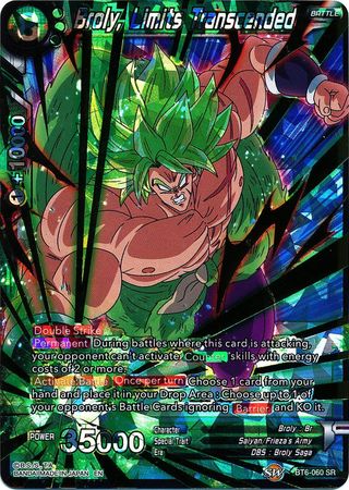 Broly, límites trascendidos (BT6-060) [Reyes Destructores] 