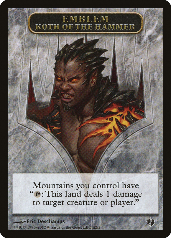 Gaia's Dark Hammer - Colossus Hammer [Secret Lair Drop Series]
