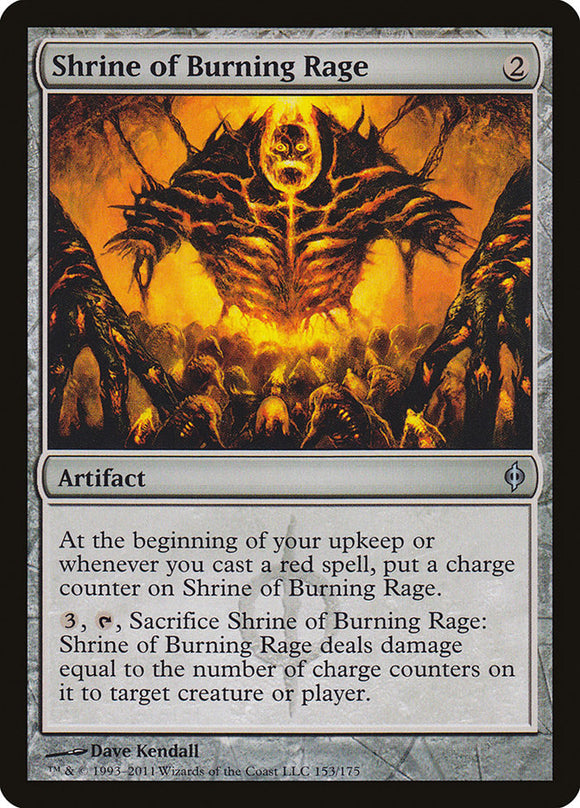 Santuario de la ira ardiente [Nueva Phyrexia] 
