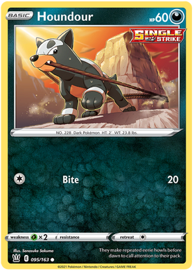 Houndour (095/163) [Espada y escudo: estilos de batalla] 