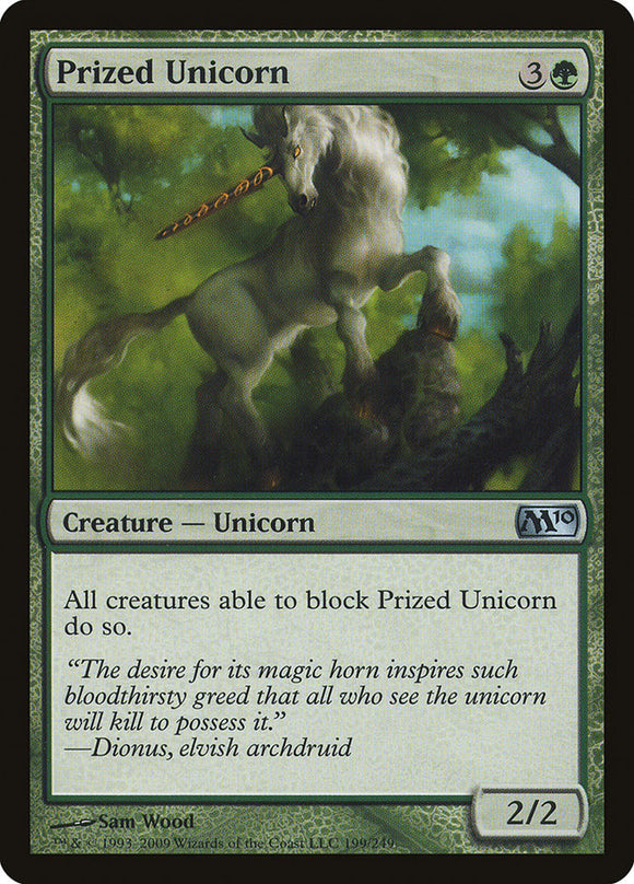 Unicornio premiado [Magic 2010] 