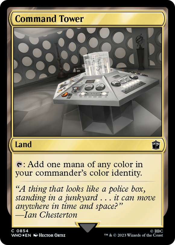 Torre de mando (0854) (Surge Foil) [Doctor Who] 