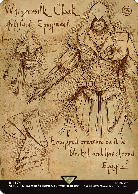 Whispersilk Cloak [Secret Lair Drop Series]