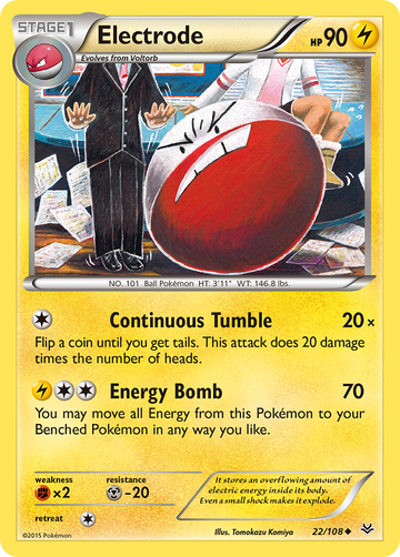 Electrodo (22/108) [XY: Roaring Skies] 