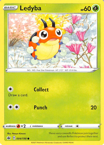Ledyba (004/198) [Espada y escudo: reinado escalofriante] 