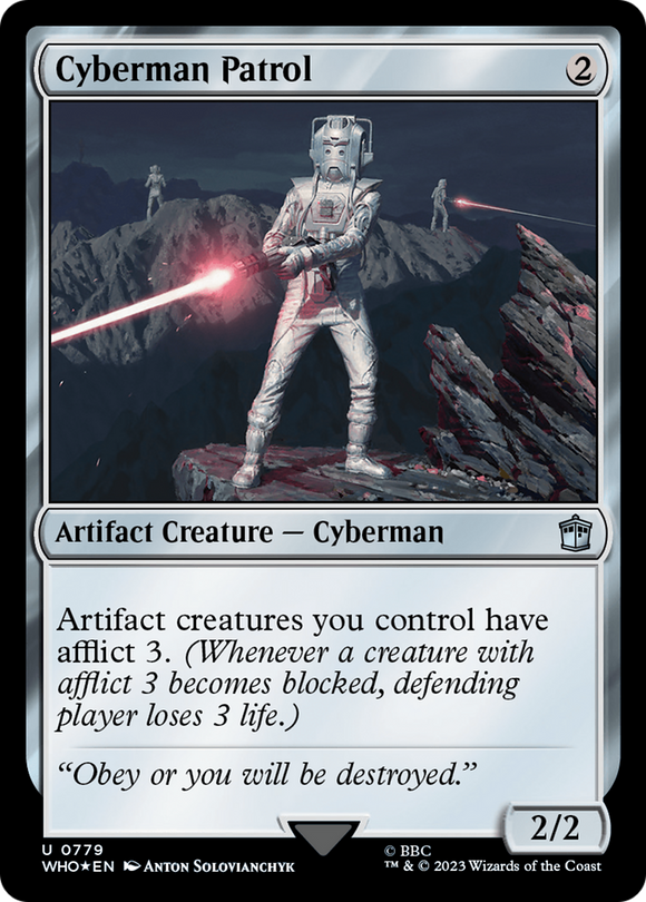 Patrulla Cyberman (reflectante Surge) [Doctor Who] 