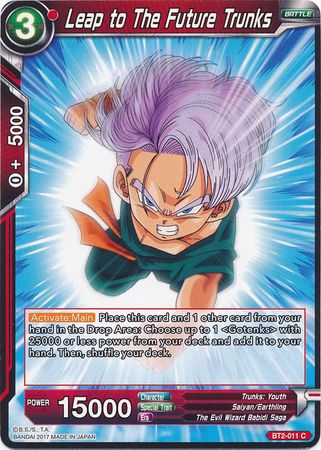 Salto al futuro Trunks (BT2-011) [Union Force] 