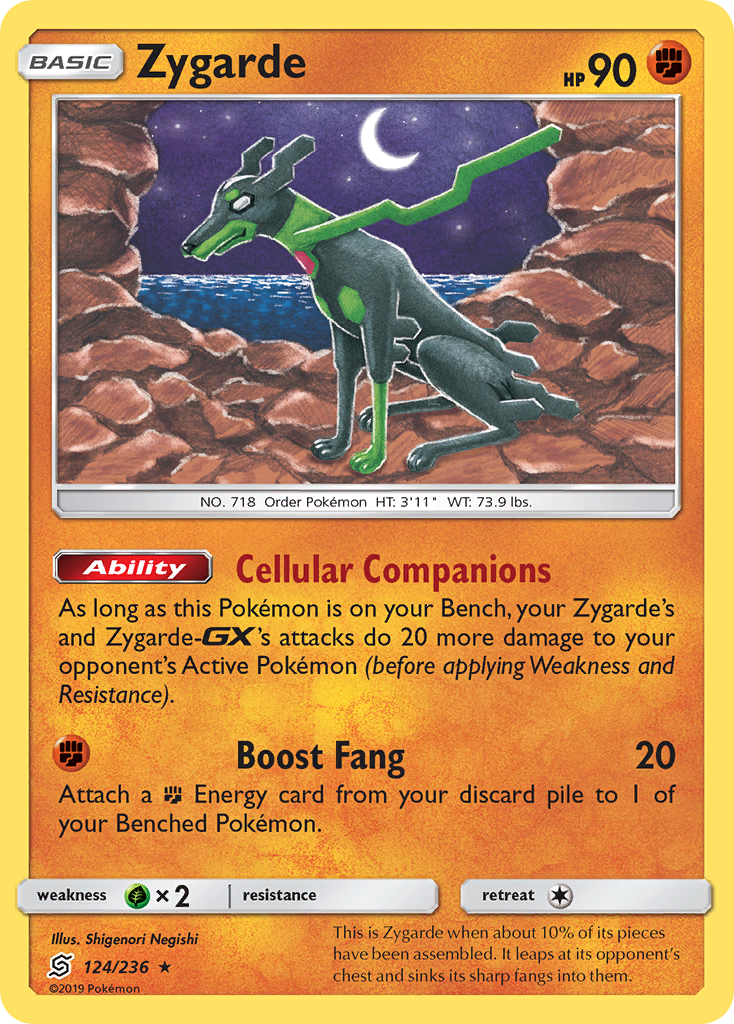 Zygarde (124/236) [Sol y Luna: Mentes Unificadas] 