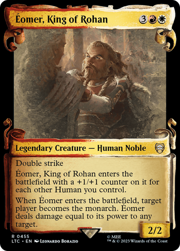 Éomer, rey de Rohan [El Señor de los Anillos: Cuentos de la Tierra Media: Pergaminos de presentación del comandante] 