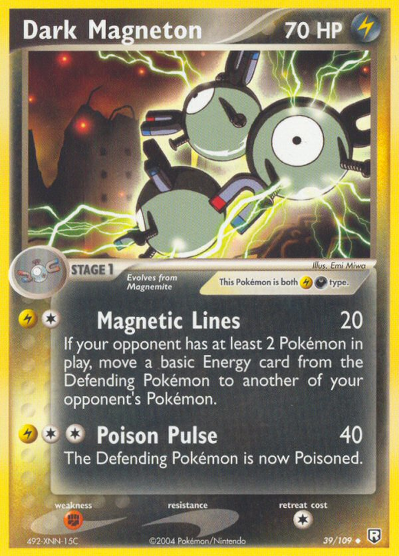 Dark Magneton (39/109) [EX: El Equipo Rocket regresa] 
