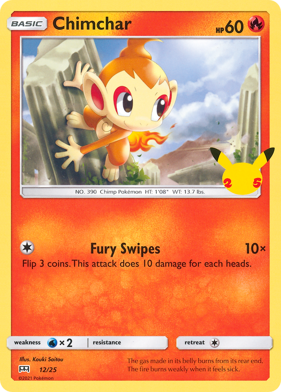 Chimchar (25/12) [25º aniversario de McDonald's] 