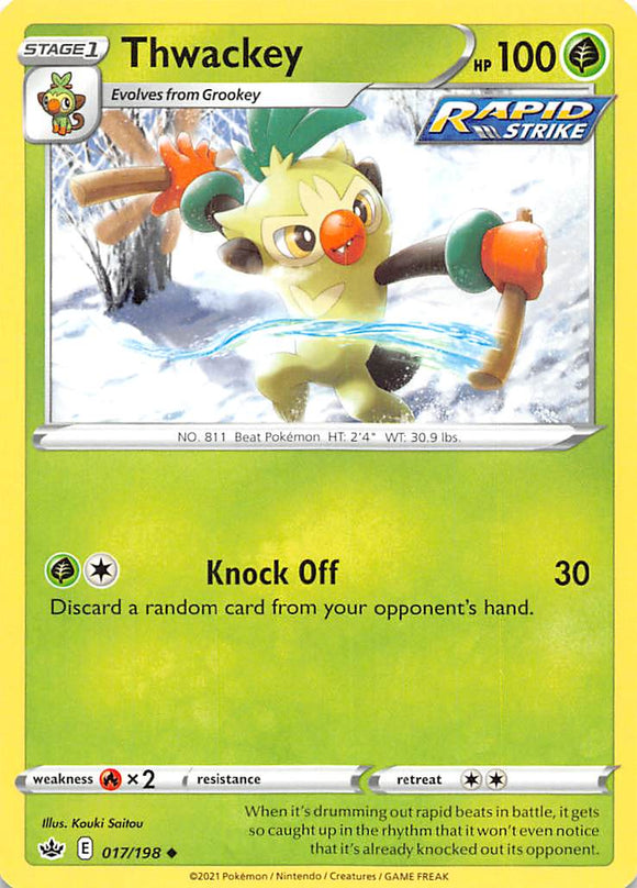 Thwackey (017/198) [Espada y escudo: reinado escalofriante] 