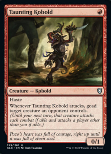 Kobold burlón [Commander Legends: Battle for Baldur's Gate] 