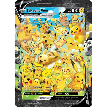 Pikachu V-UNION (Tarjeta gigante) [Sword &amp; Shield: Black Star Promos] 