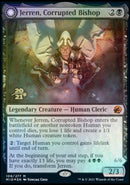 Jerren, Corrupted Bishop // Ormendahl, the Corrupted [Innistrad: Midnight Hunt Prerelease Promos]-1