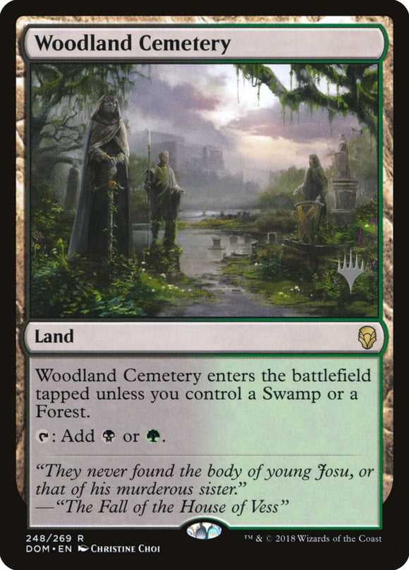 Cementerio del bosque (paquete promocional) [Promociones de Dominaria] 