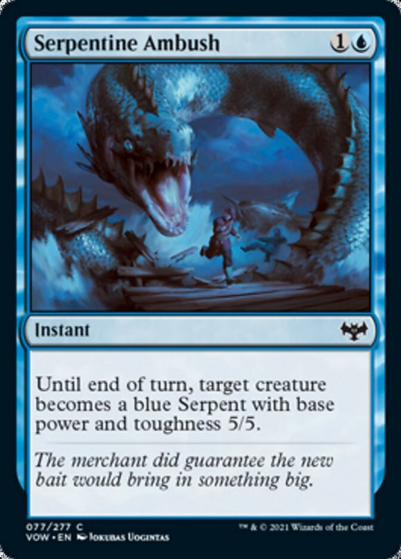 Emboscada serpentina [Innistrad: Crimson Vow] 