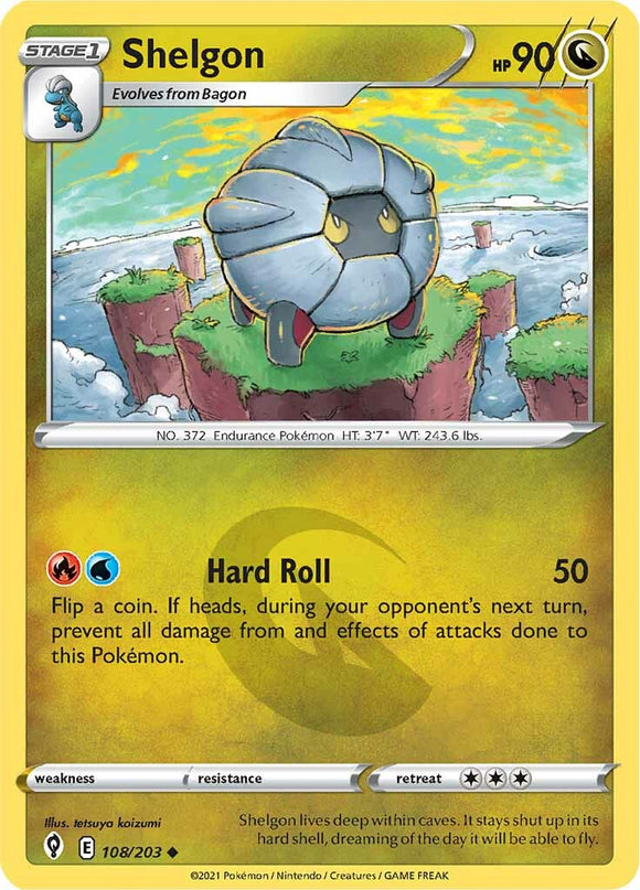 Shelgon (108/203) [Espada y escudo: cielos en evolución] 