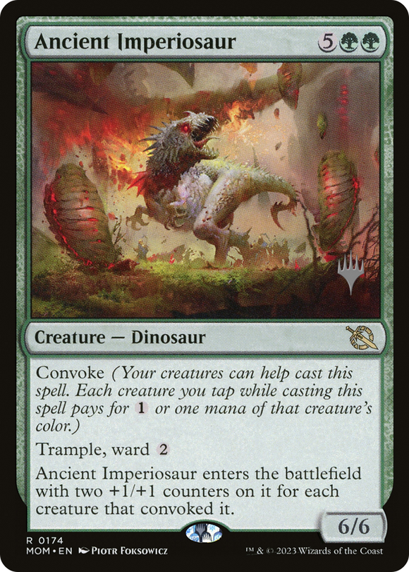 Imperiosaurio antiguo (paquete promocional) [Promociones de March of the Machine] 