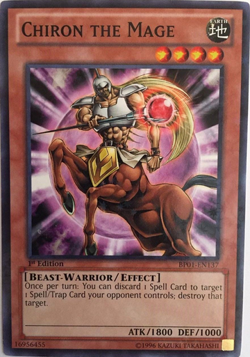Quirón el mago [BP01-EN137] Starfoil Raro 