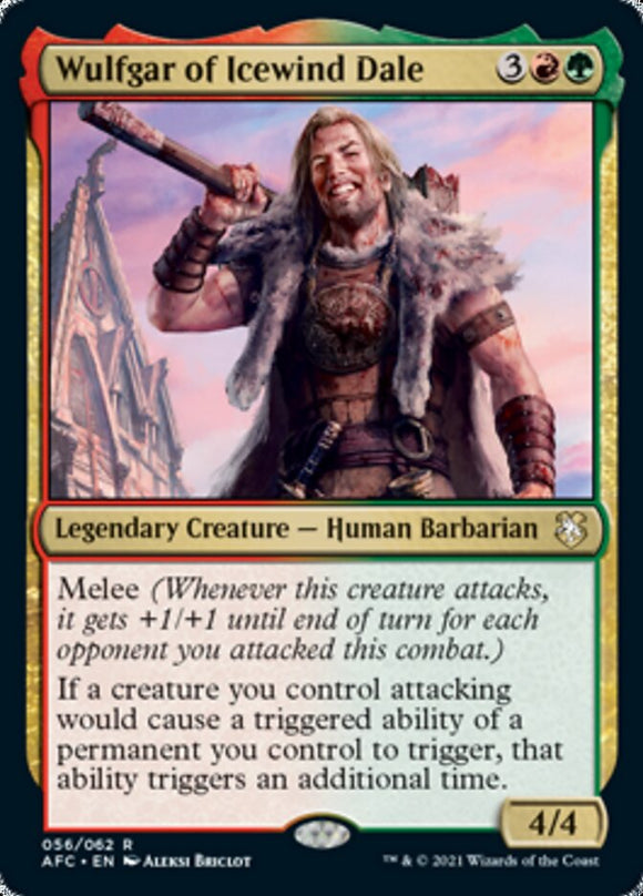 Wulfgar del Valle del Viento Helado [Comandante de Dungeons &amp; Dragons: Aventuras en los Reinos Olvidados] 