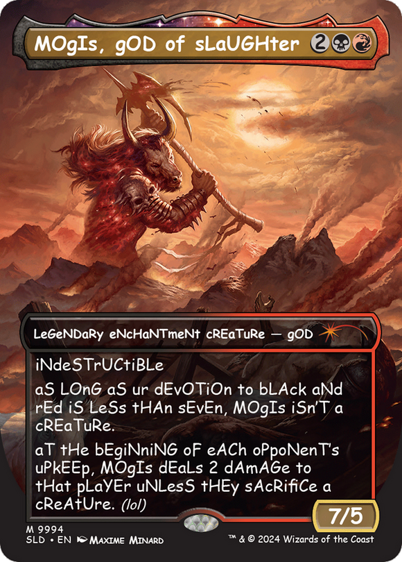 MOGIS, dios de la matanza (9994) [Serie Secret Lair Drop] 