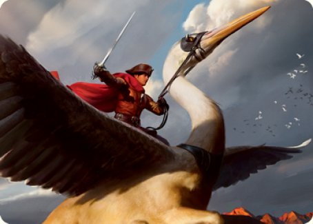 Tarjeta de arte de Rem Karolus, el cazador incondicional [Serie de arte Innistrad: Midnight Hunt] 