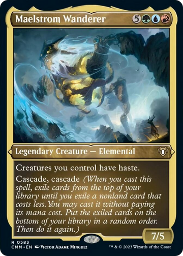 El vagabundo del maelstrom (grabado en lámina) [Commander Masters] 